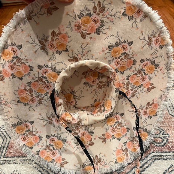 Capittana Maxi Bucket Hat, retailed by Anthropologie. Reversible. - Picture 3 of 3
